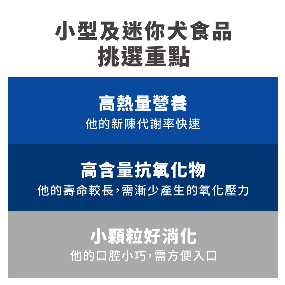 希爾思寵物食品 小型及迷你成犬 11歲以上