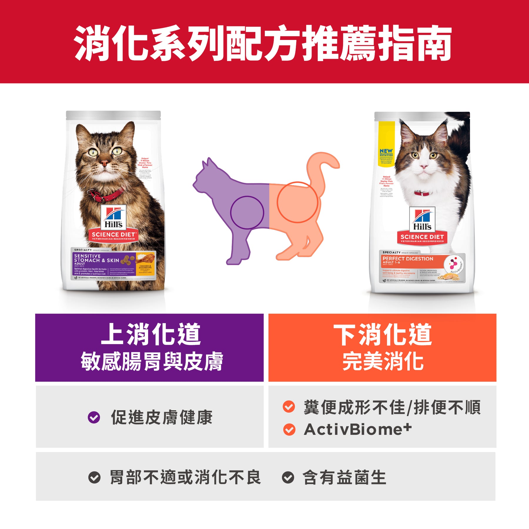 希爾思寵物食品 成貓1-6歲 完美消化 雞肉食譜