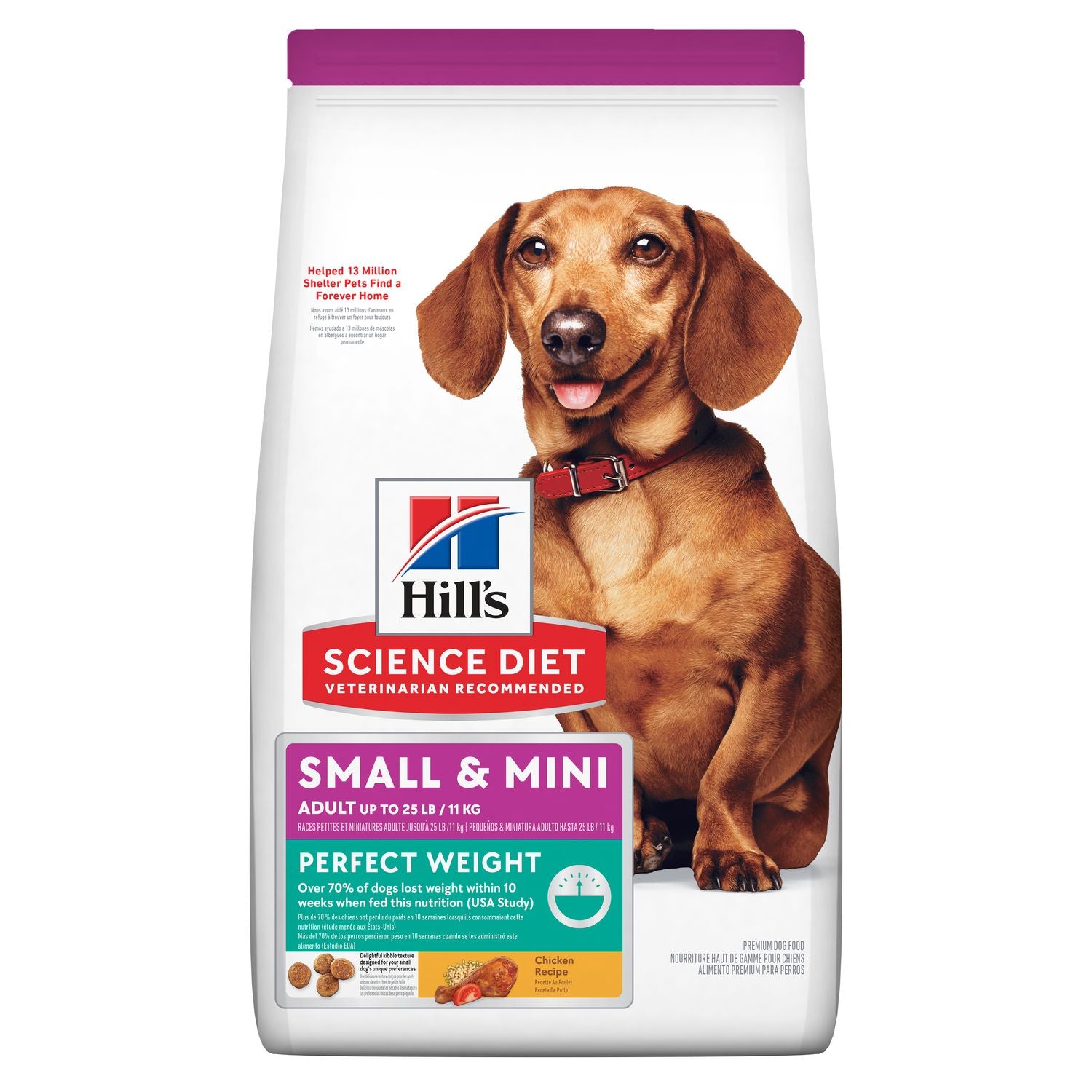 希爾思寵物食品 小型及迷你成犬 完美體重