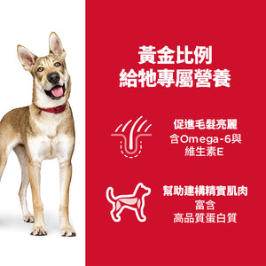 希爾思寵物食品 成犬 羊肉食譜