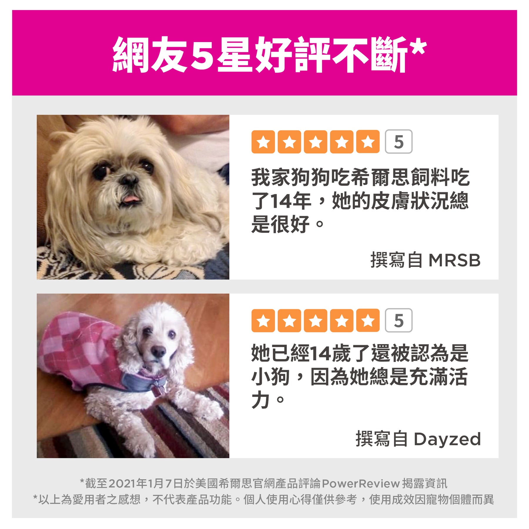 希爾思寵物食品 小型及迷你成犬 7歲以上 雞肉與糙米特調食譜